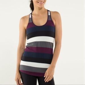 Lululemon Striped Cool Racerback